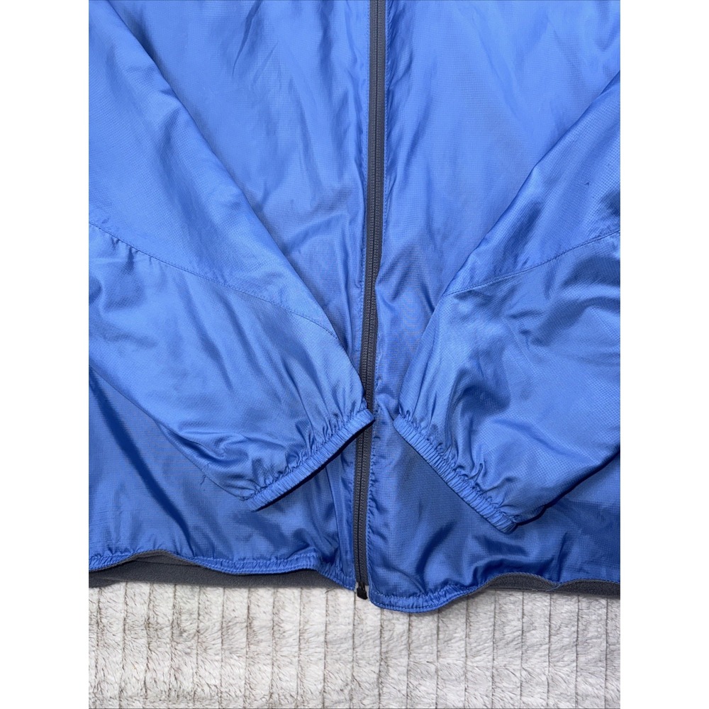 Marmot Women Windbreaker Fleece Line Jacket Full Zip Lightweight Blue Coat Large - Picture 8 of 15